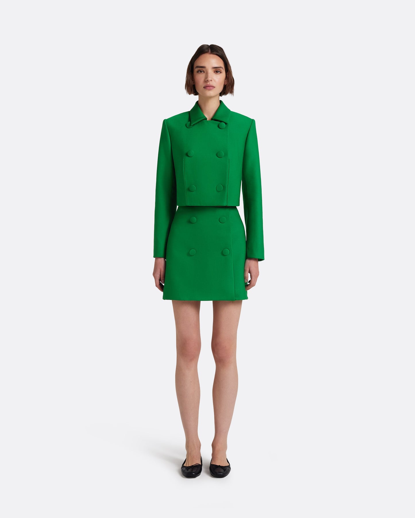 Yui Jacket in Blade Green