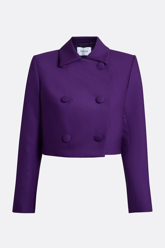 Yui Jacket in Currant
