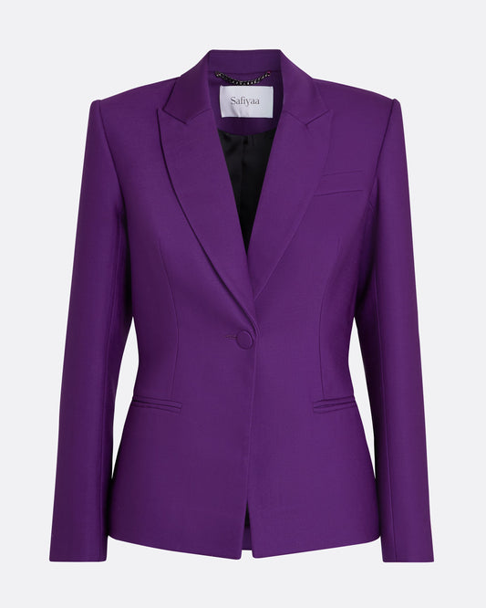 Yvette Jacket in Currant