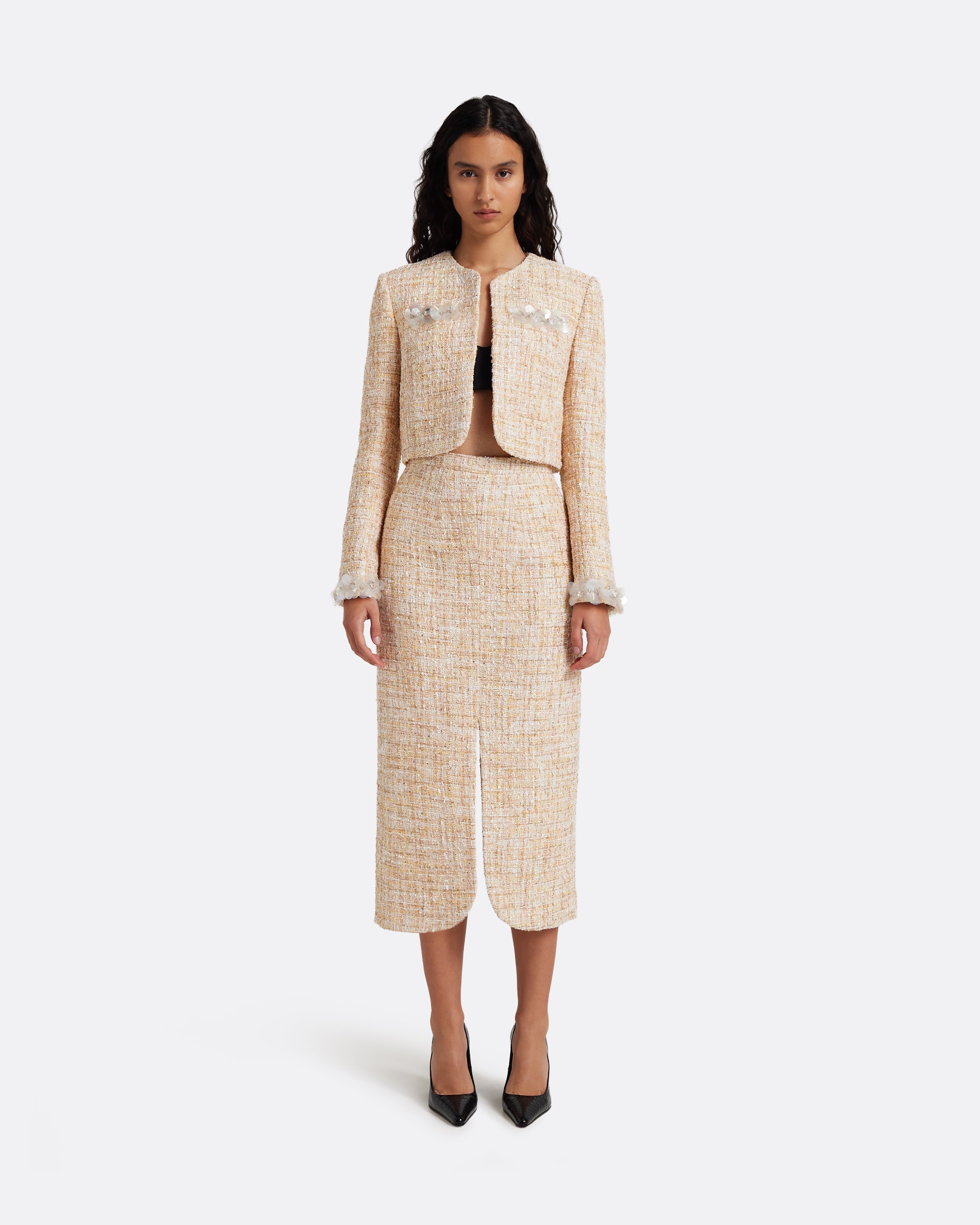 Virgina Skirt in Tweed