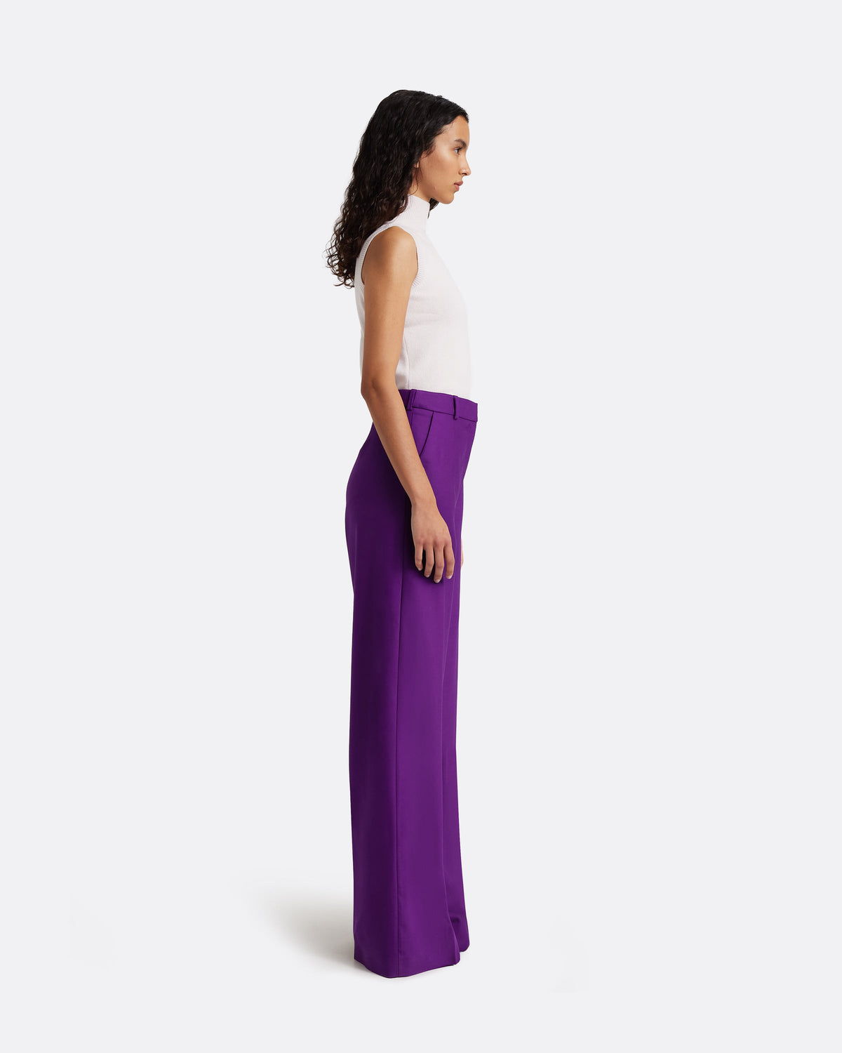 Touca Trouser in Currant
