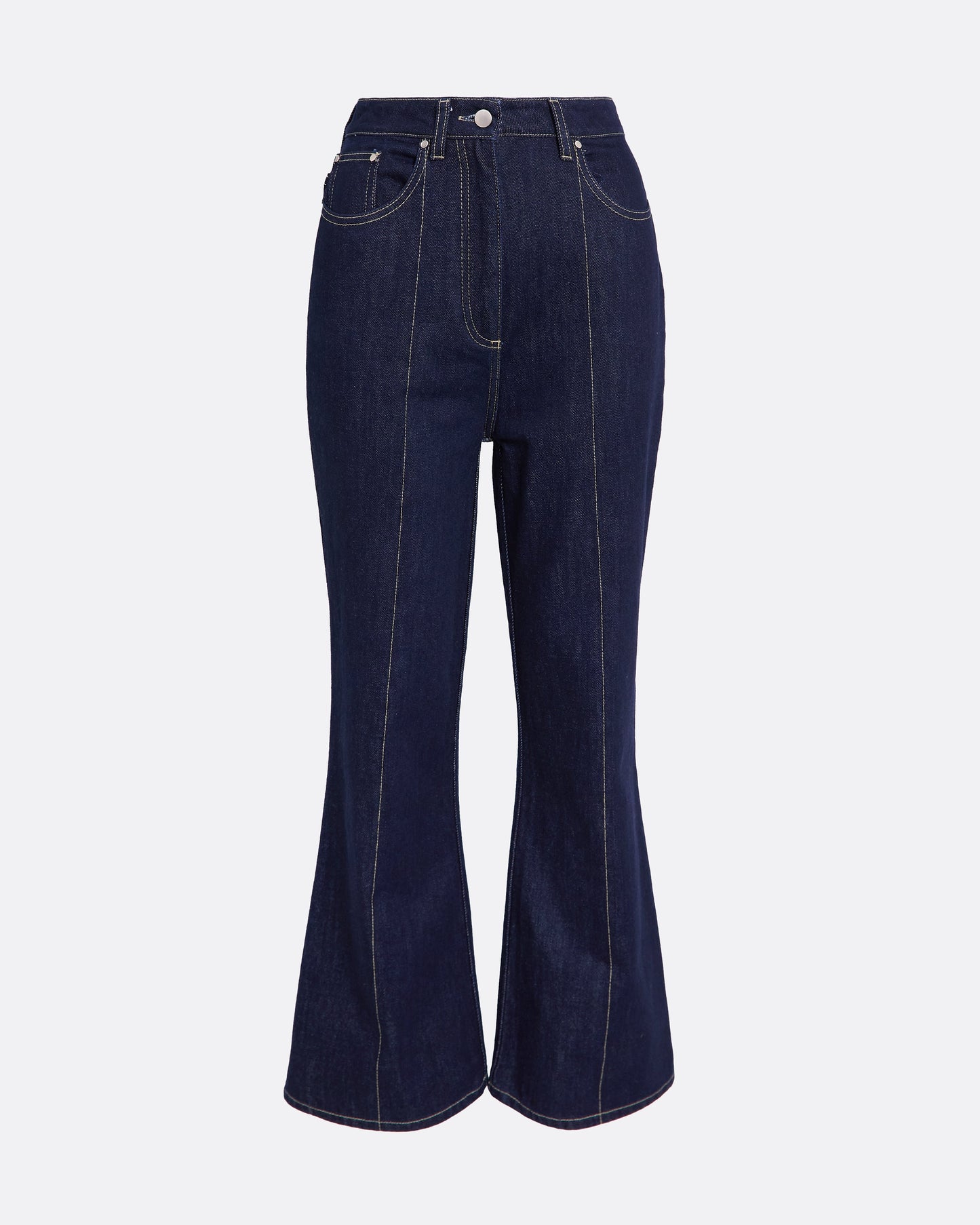Marietta Denim Trouser in Dark Wash