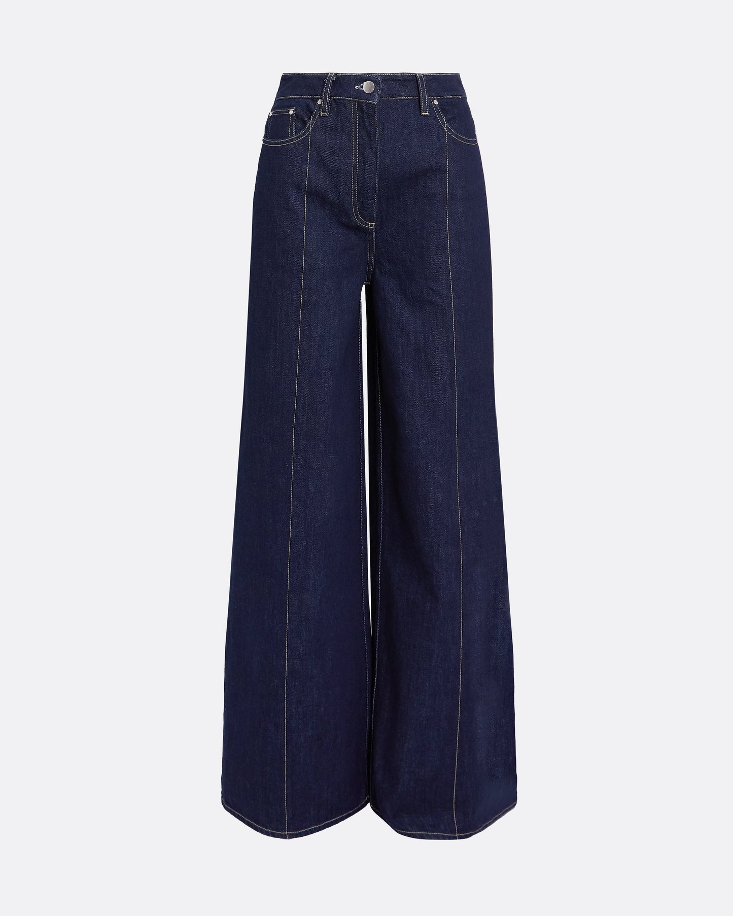 Fulvia Denim Trouser in Dark Wash
