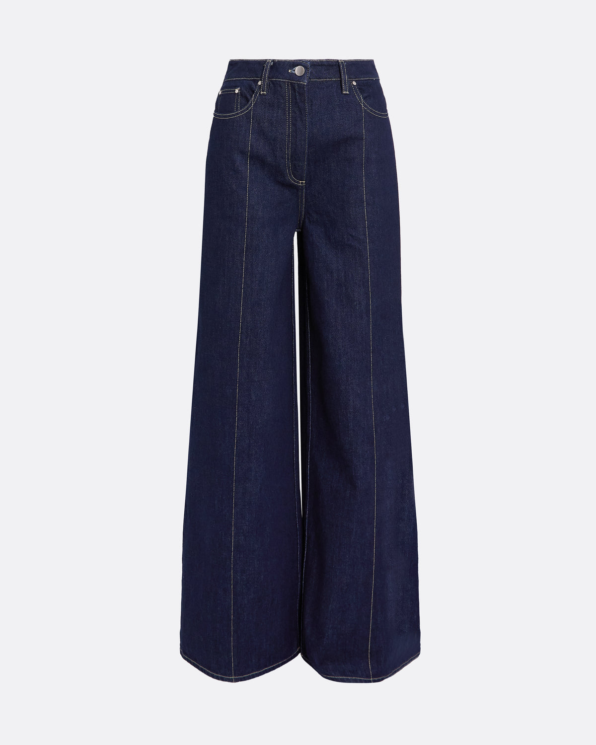 Fulvia Denim Trouser in Dark Wash