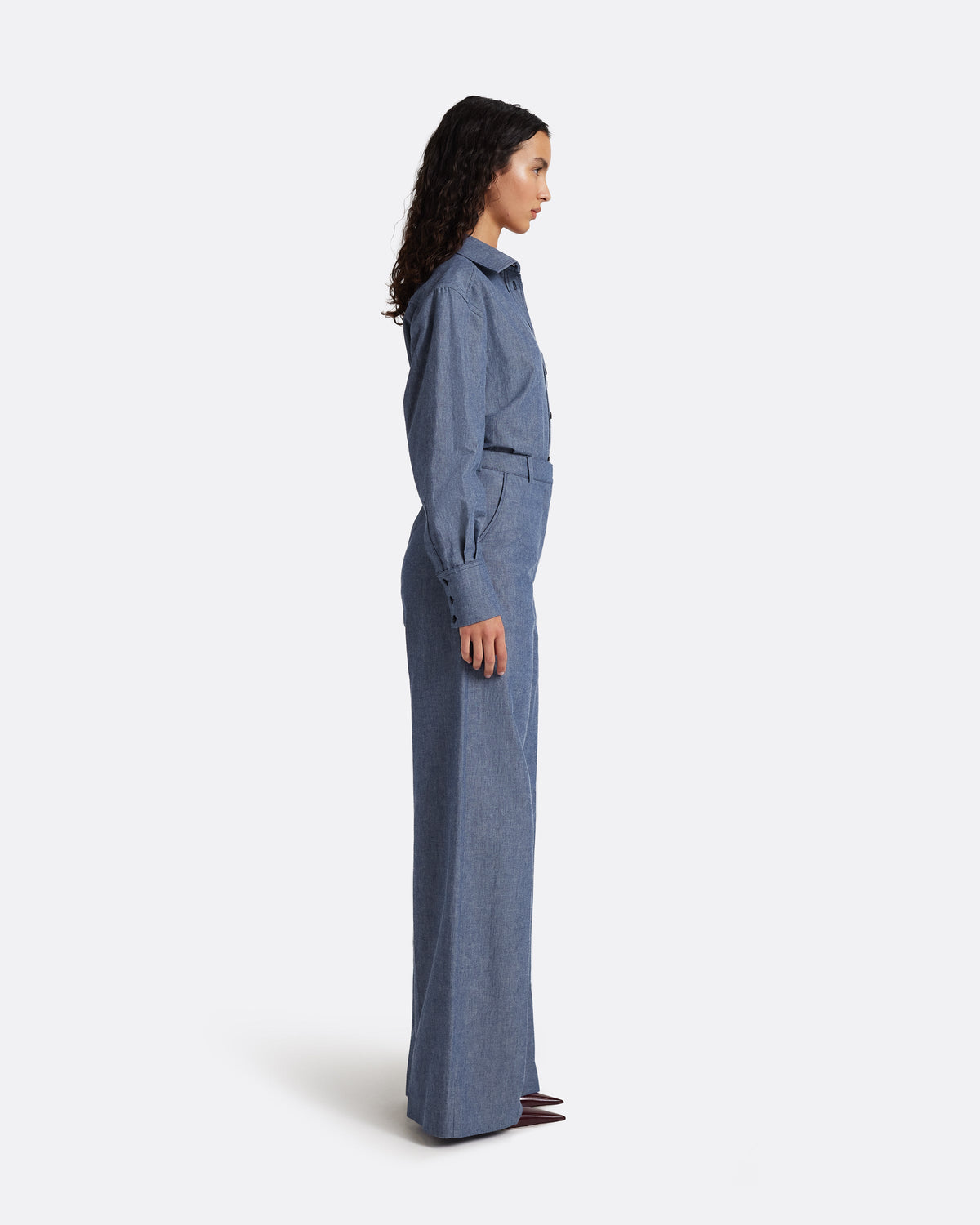 Giada Shirt in Blue Blend