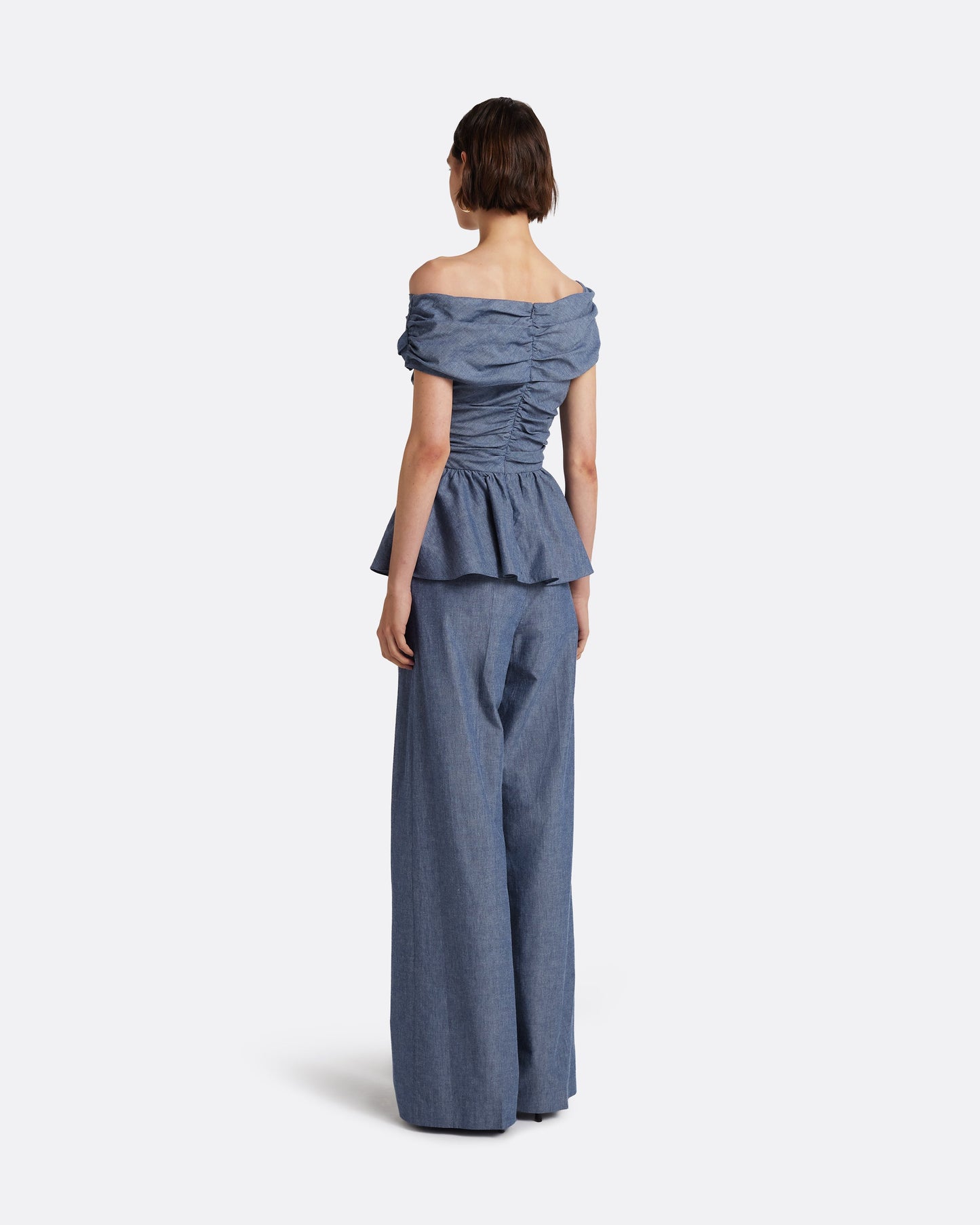 Melanie Top in Blue Blend