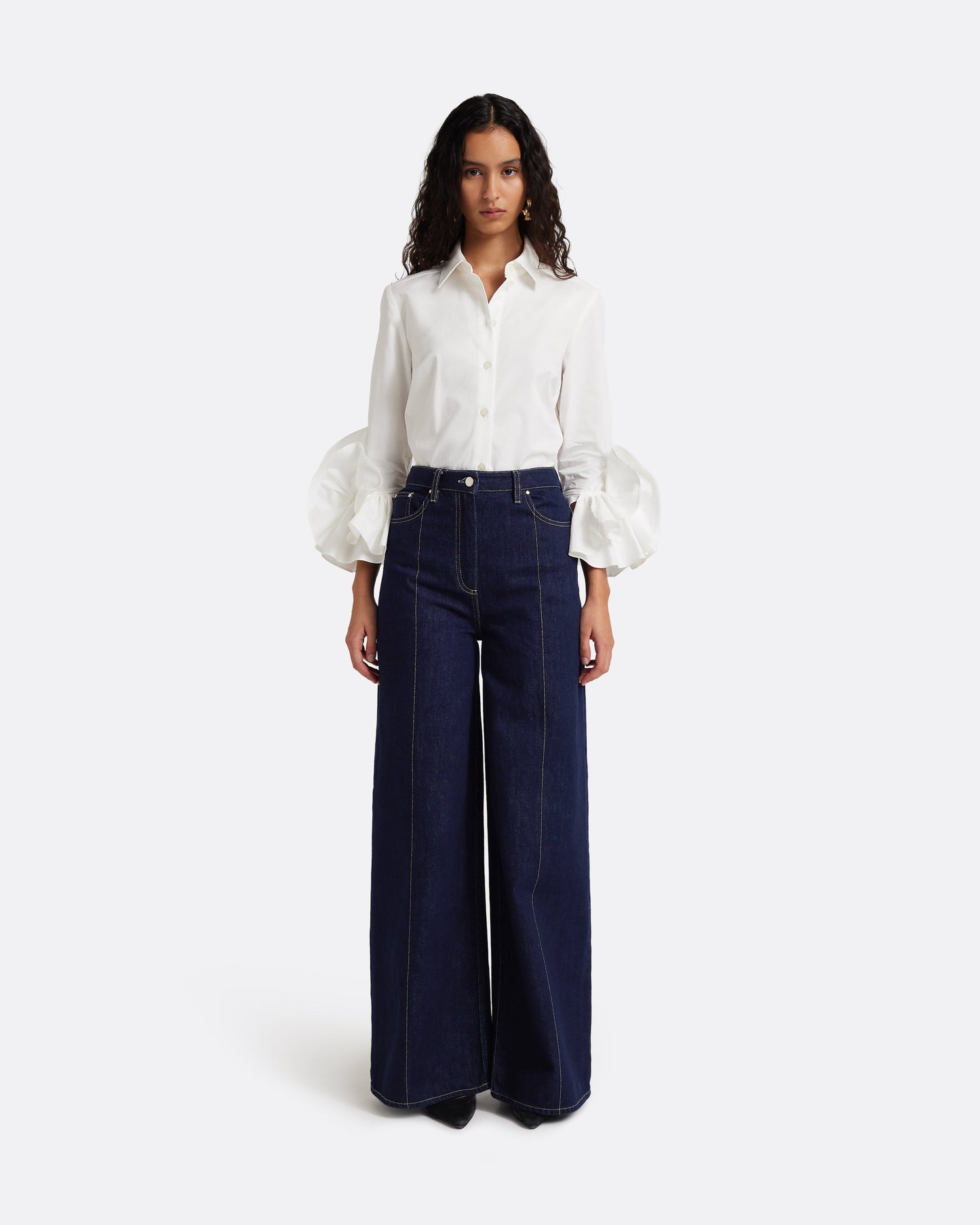 Joanne Shirt in Ivory