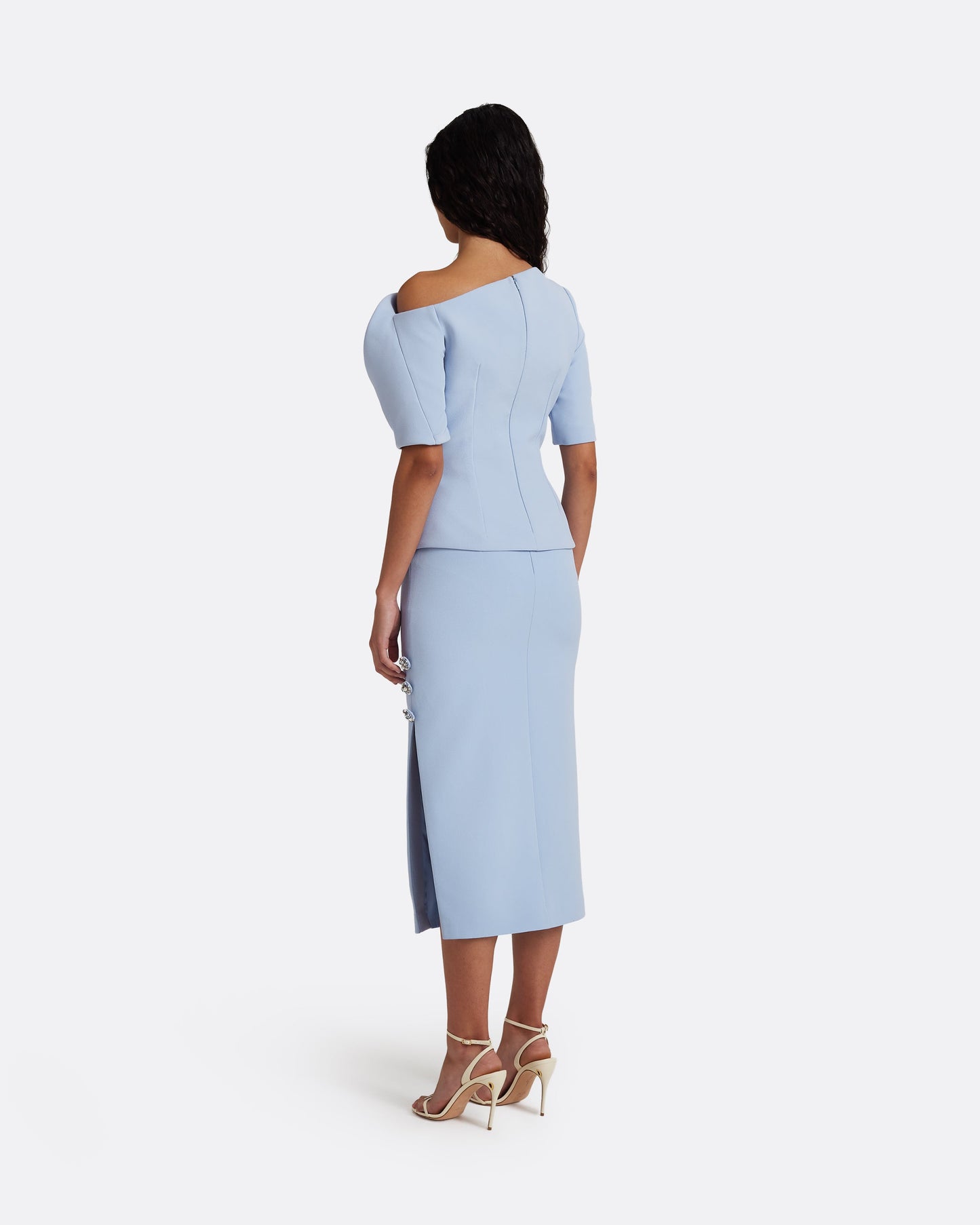 Marley Top in Soft Sky