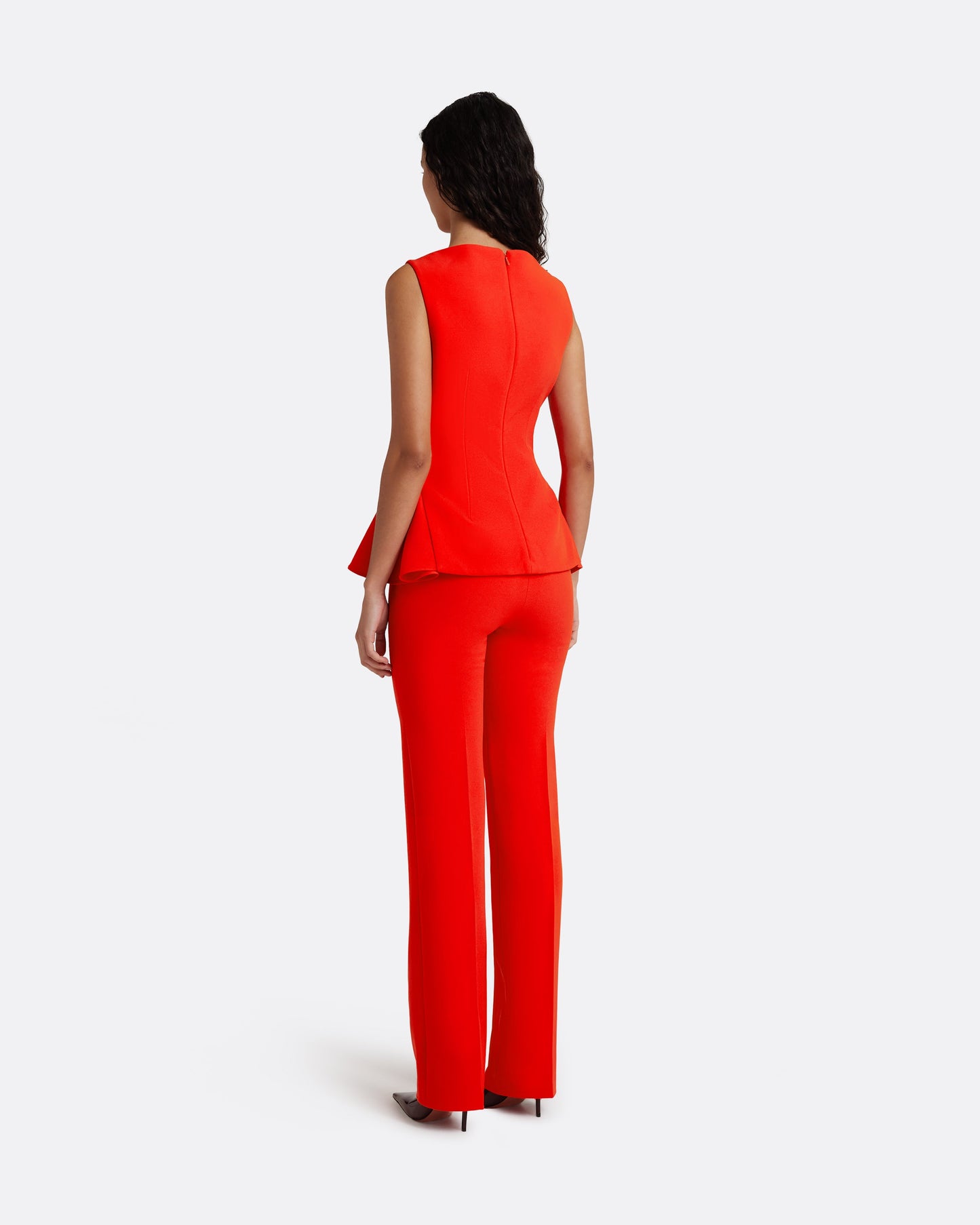 Goldie Trousers in Apple Red