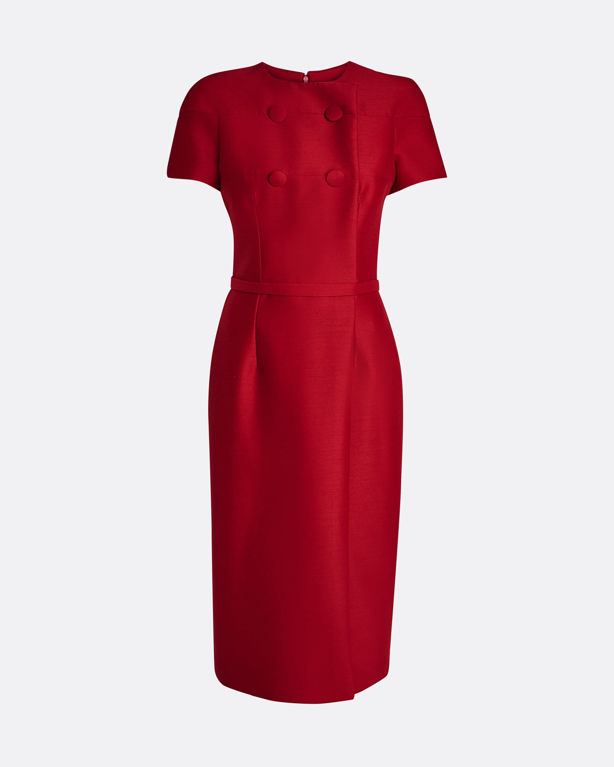 Kamari Midi Dress in Radiant Red