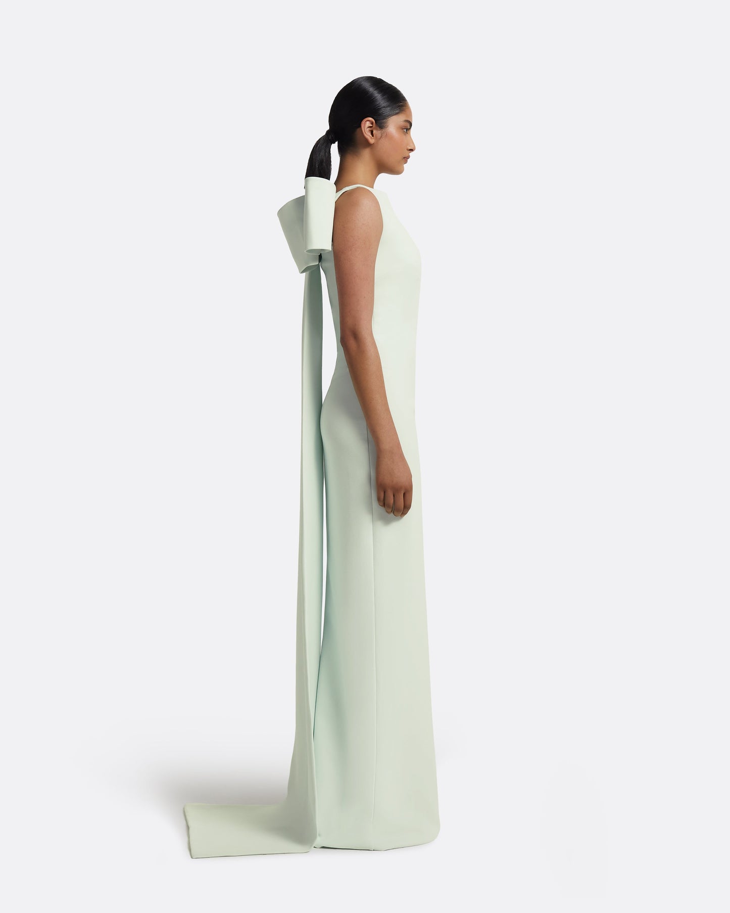 Celestia Spearmint Long Dress