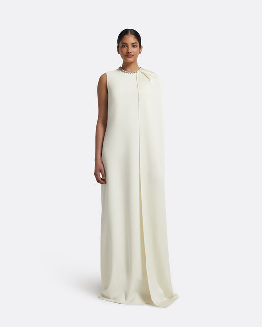 Asan Ivory Long Dress