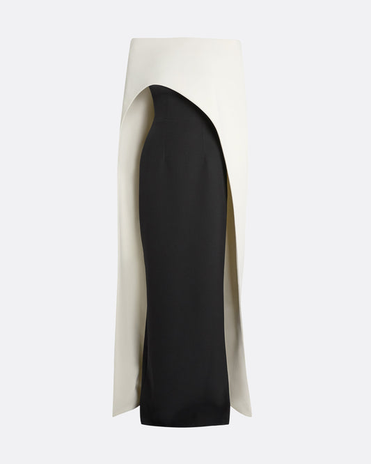 Azrael Long Dress & Maddox Harness in Ivory