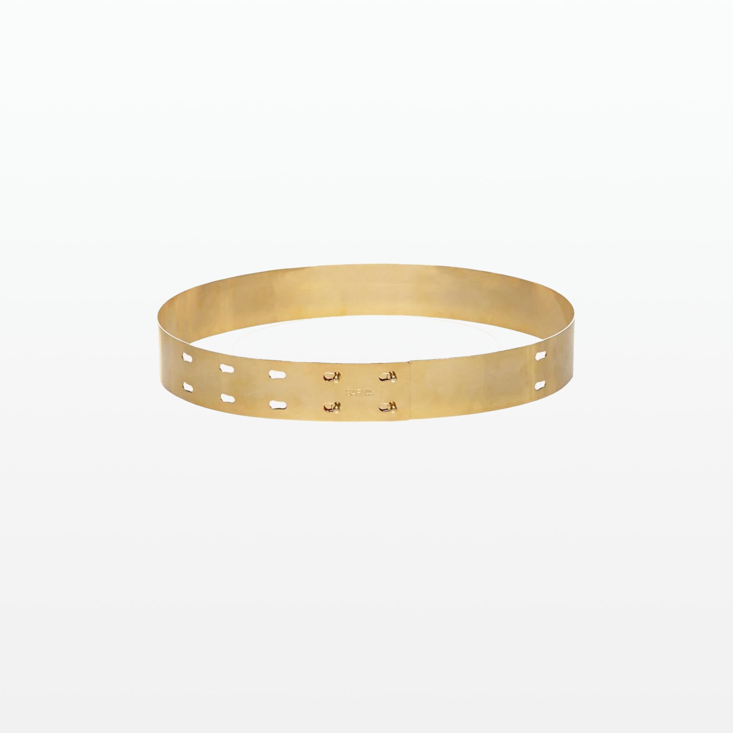 Ilaria Metal Waist Belt in Gold