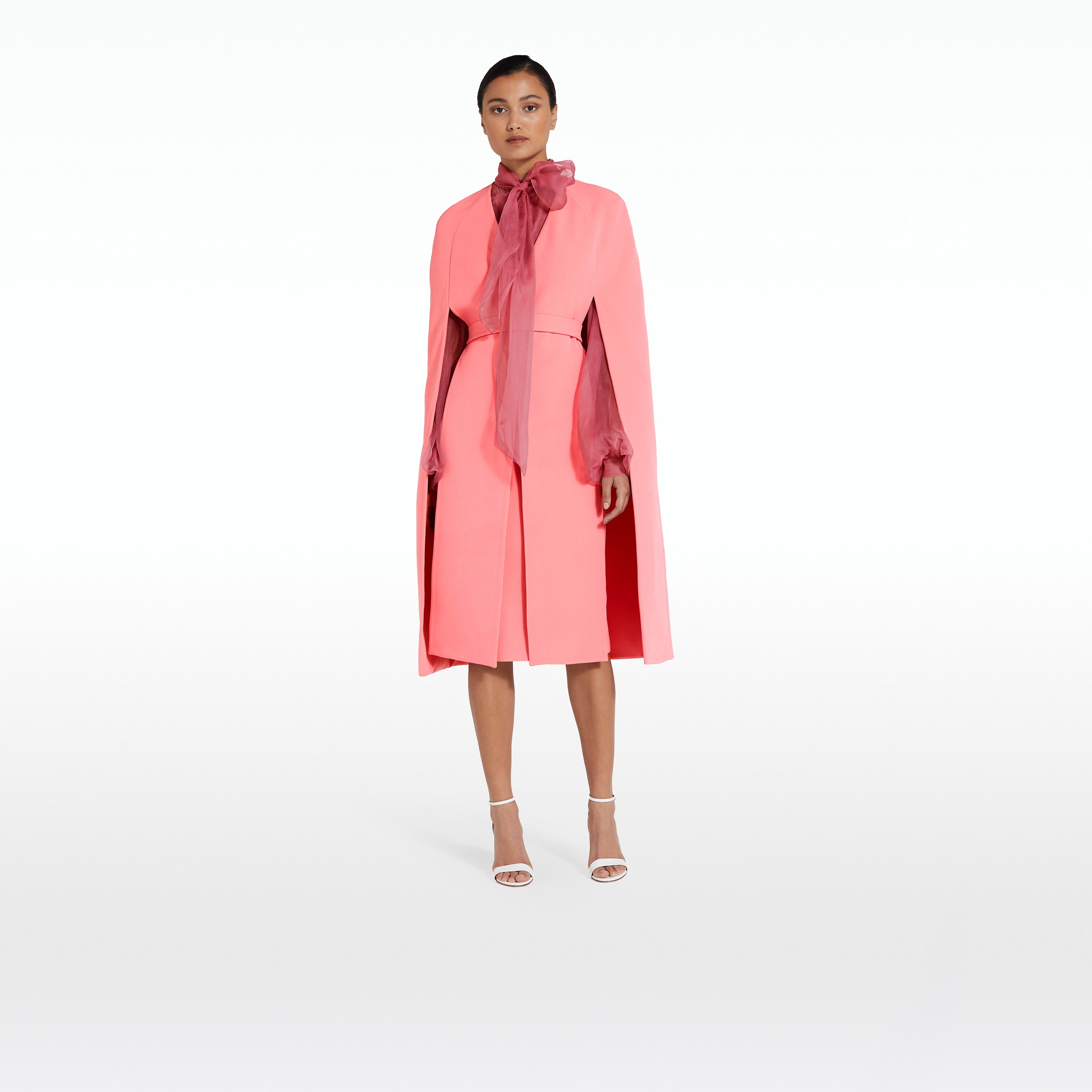 Camila Pink Blossom Coat