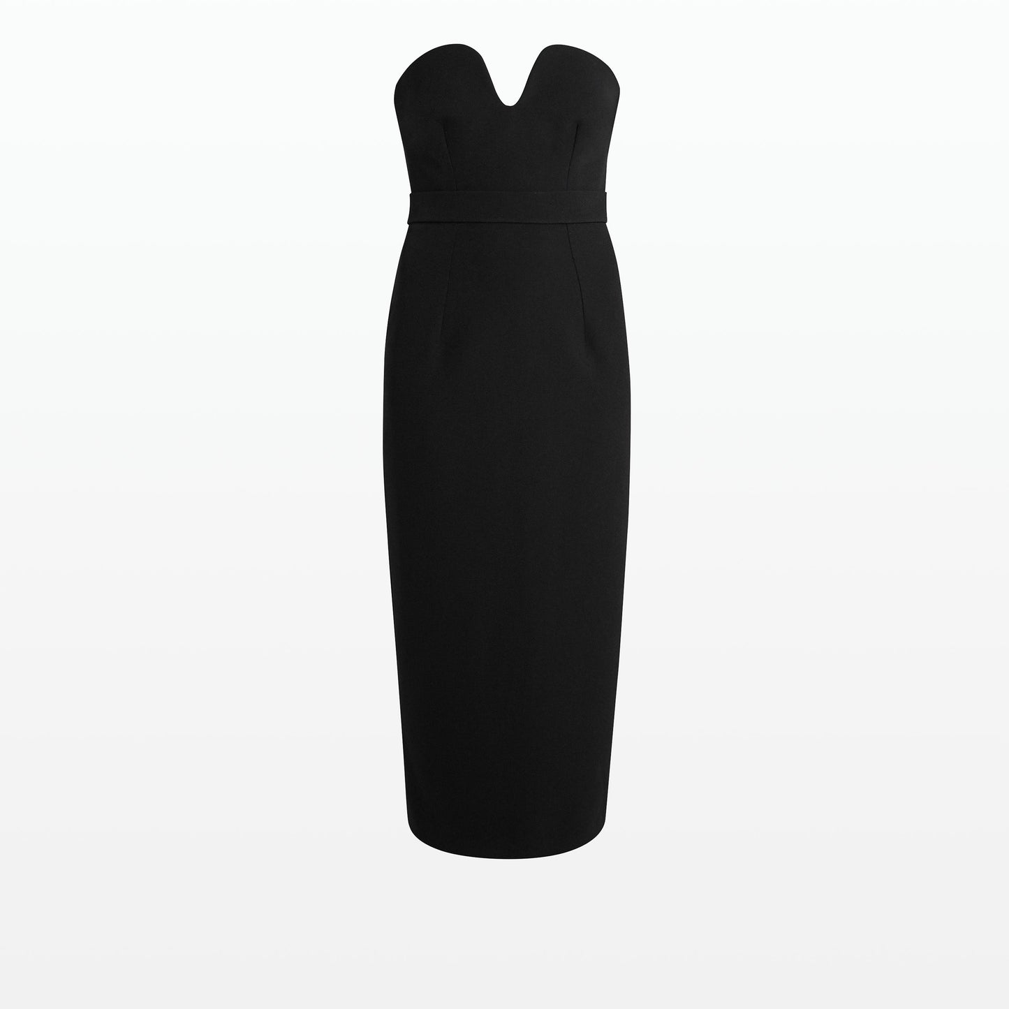 Catala Black Midi Dress