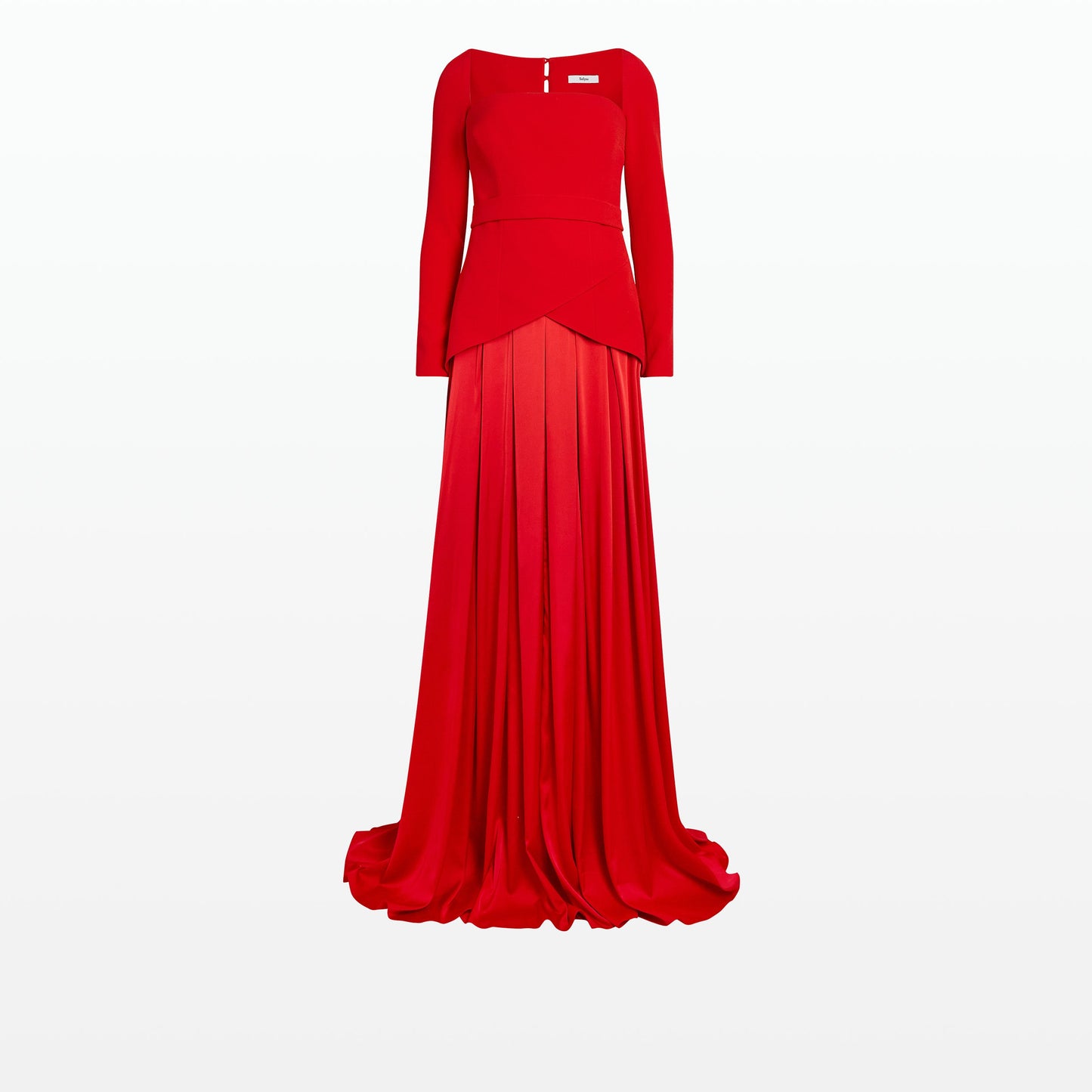 Desta Cherry Red Long Dress