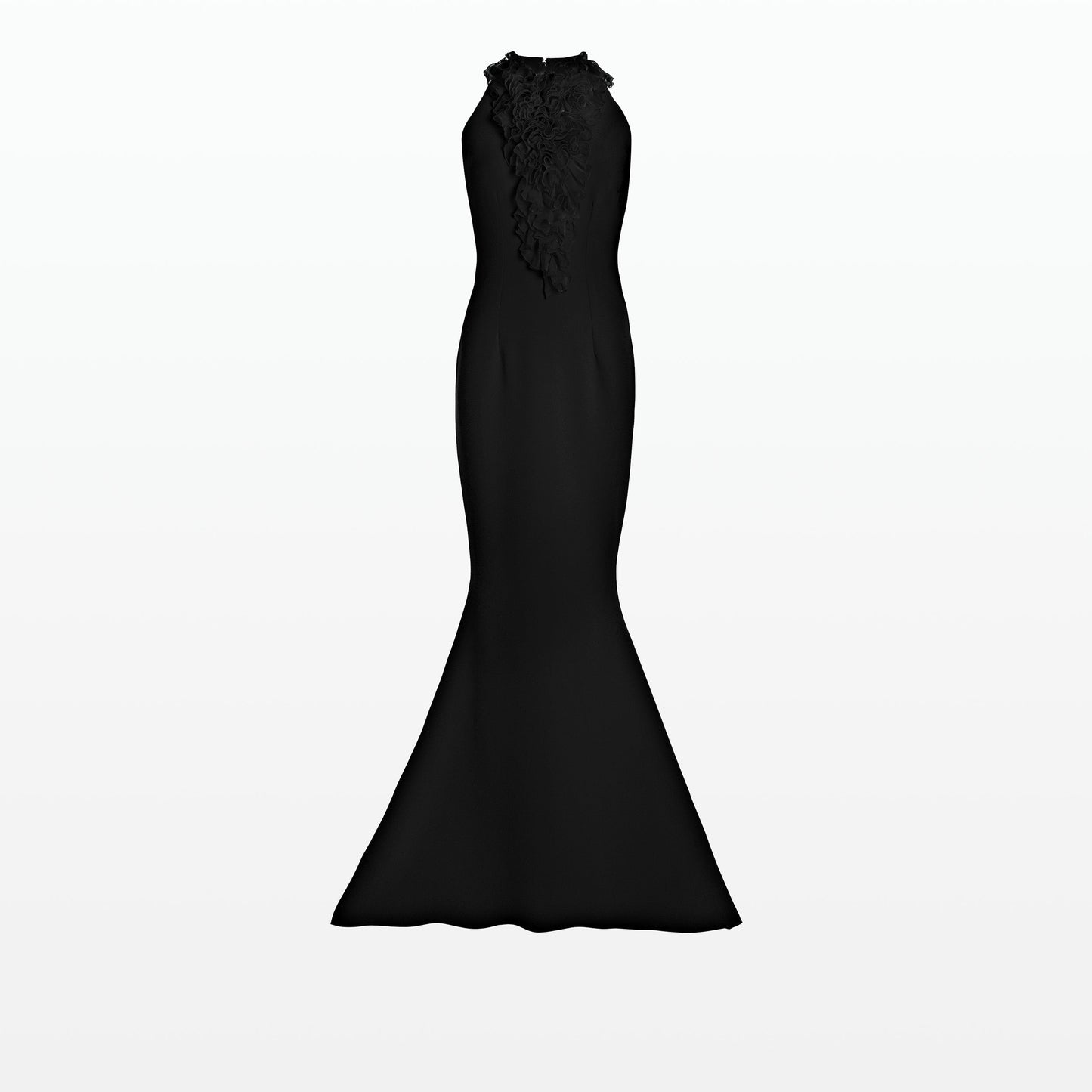 Violeta Black Long Dress