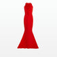 Violeta Cherry Red Long Dress