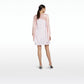 Almana Barely Pink Short Dress