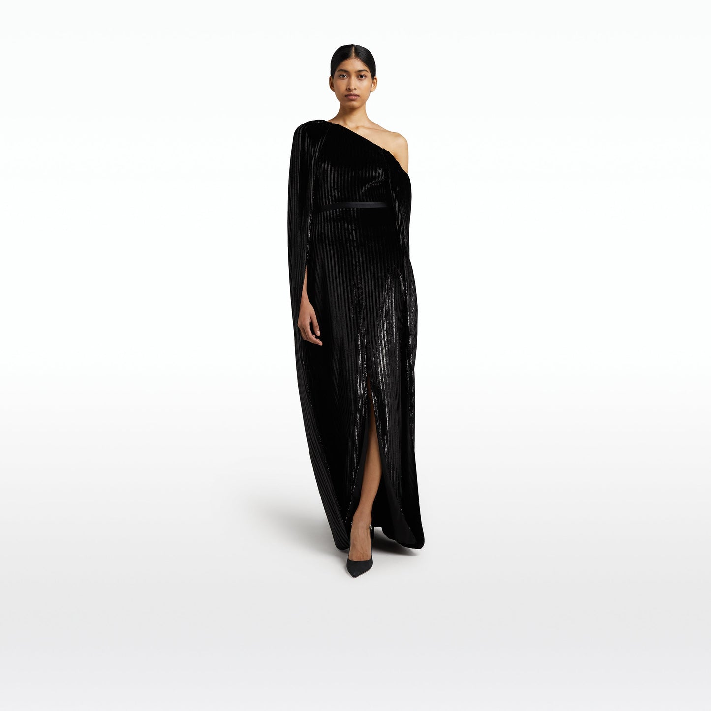 Chiara Black Long Dress