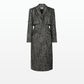 Ennis Black Wool Coat