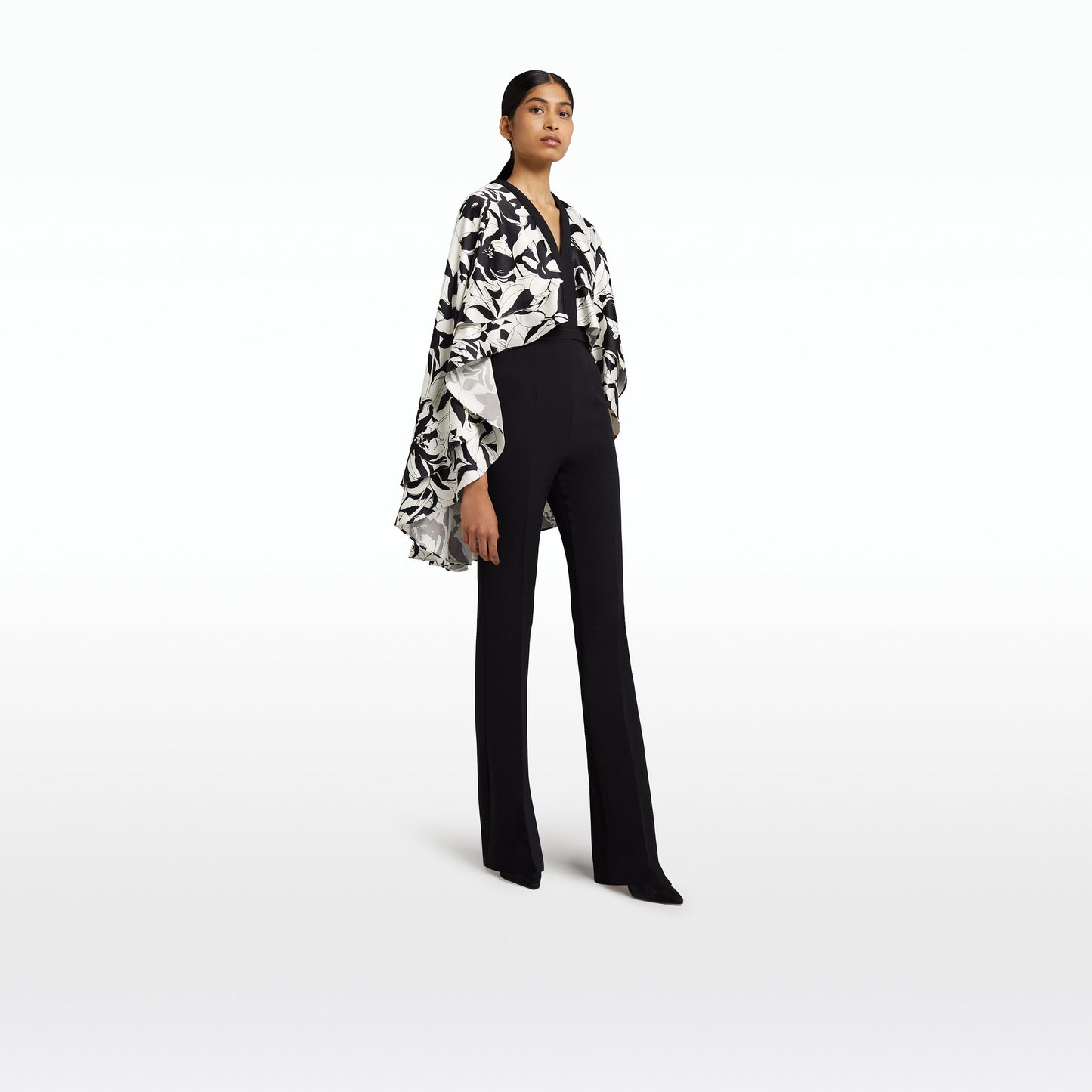 Agnes Black & Ivory Jumpsuit
