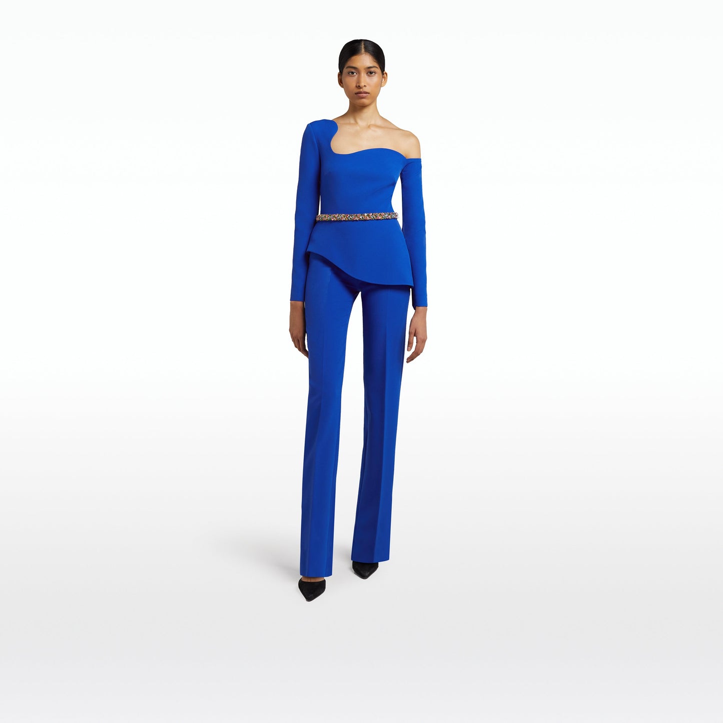 Electra Marrakech Jumpsuit With Embroidered Belt