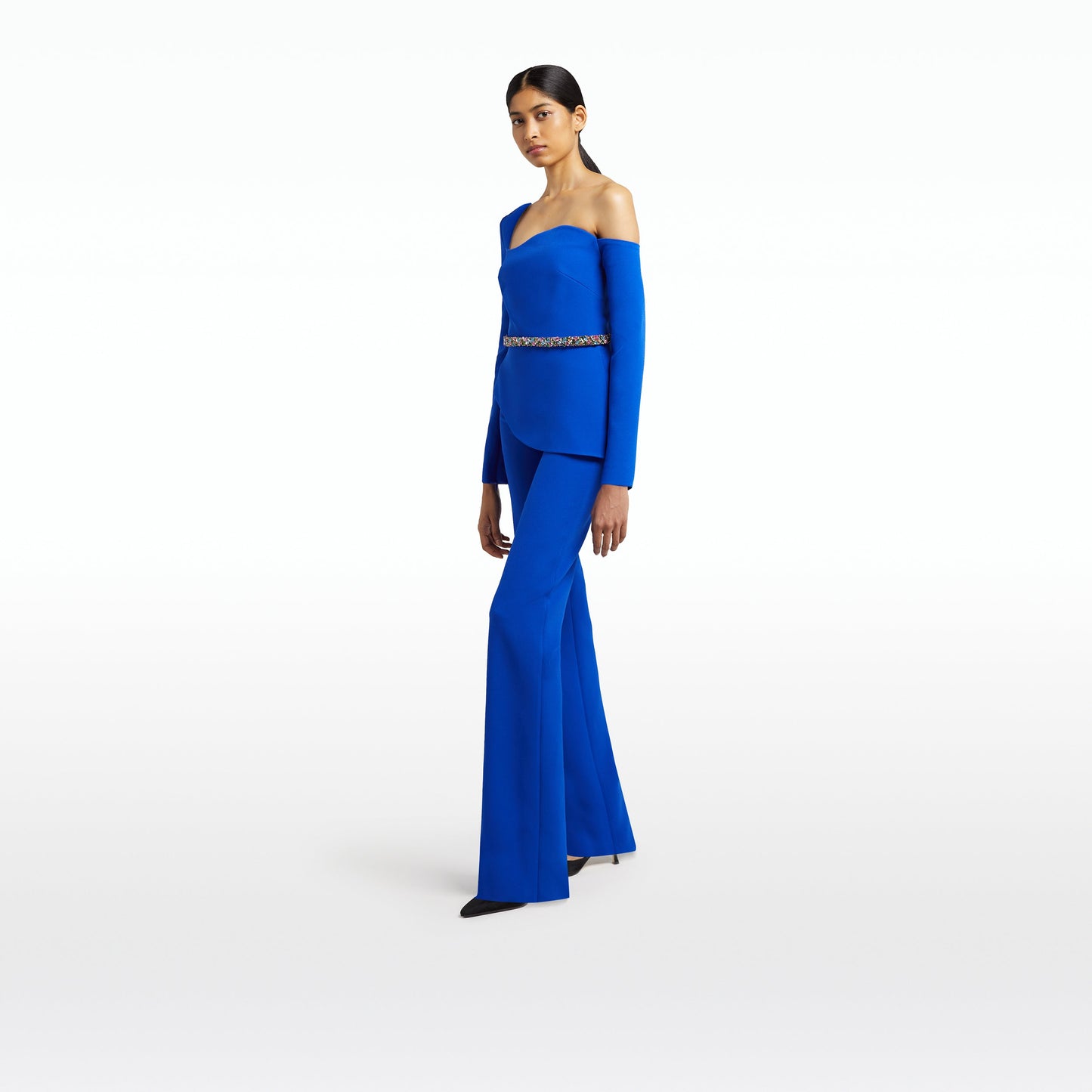 Electra Marrakech Jumpsuit With Embroidered Belt