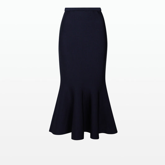 Kimberley Navy Knit Skirt