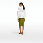 Kathryn Ivory Top With Belt