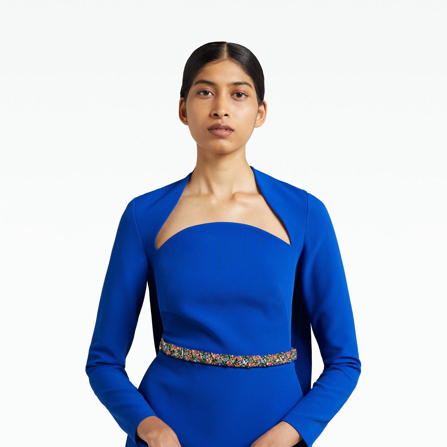 Aine Marrakech Top With Embroidered Belt