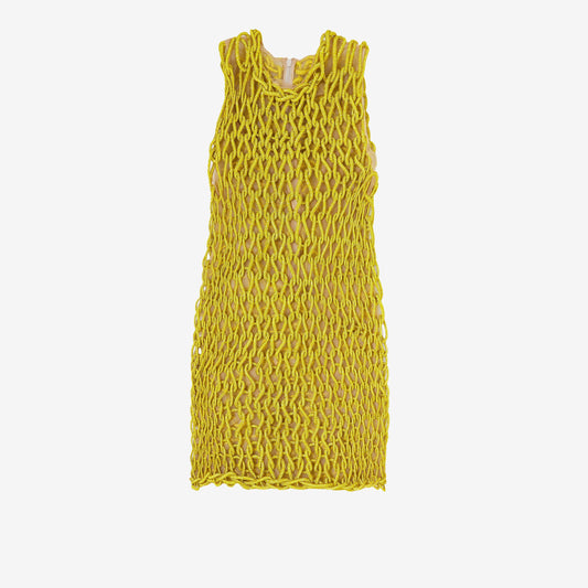 Sahara Citrine Short Dress