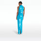 Viba Aquamarine Long Dress