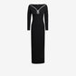 Wiil Black Long Dress
