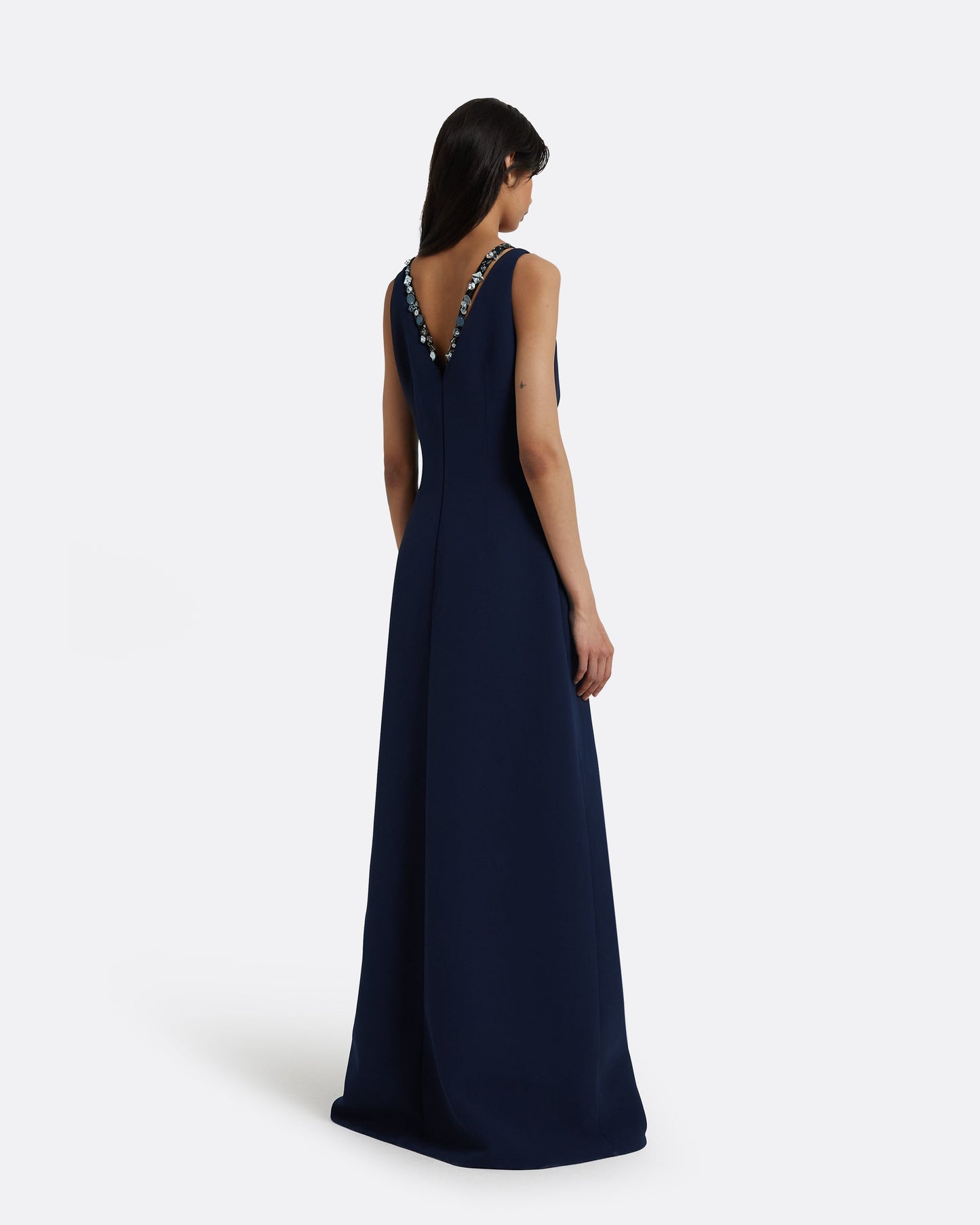 Mariam Maritime Long Dress