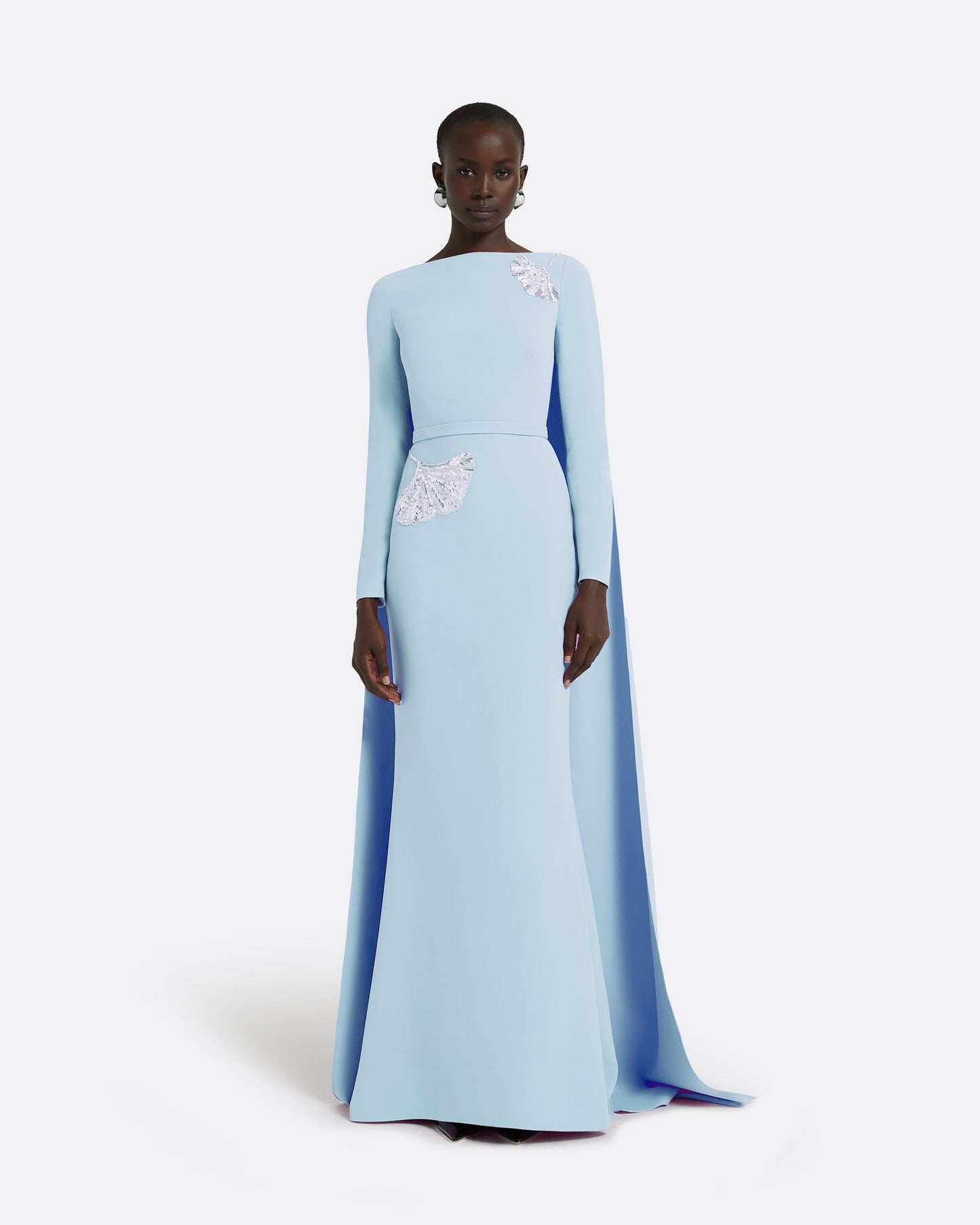 Ginevra Pale Blue Long Dress