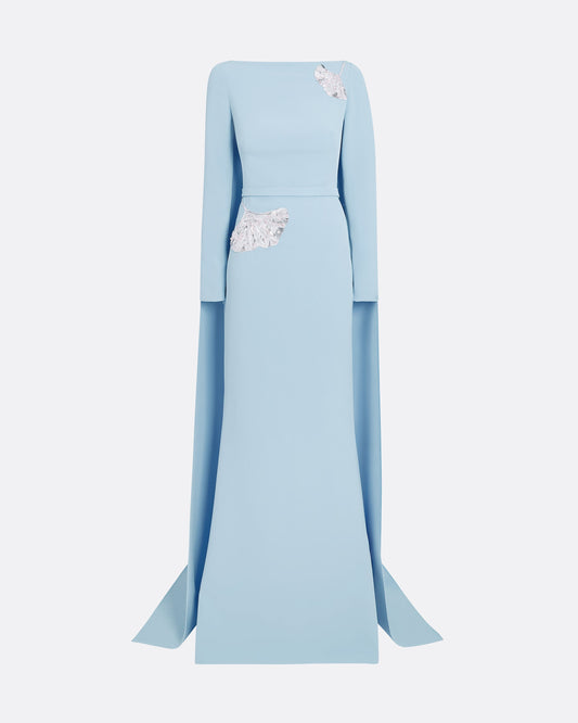 Ginevra Pale Blue Long Dress