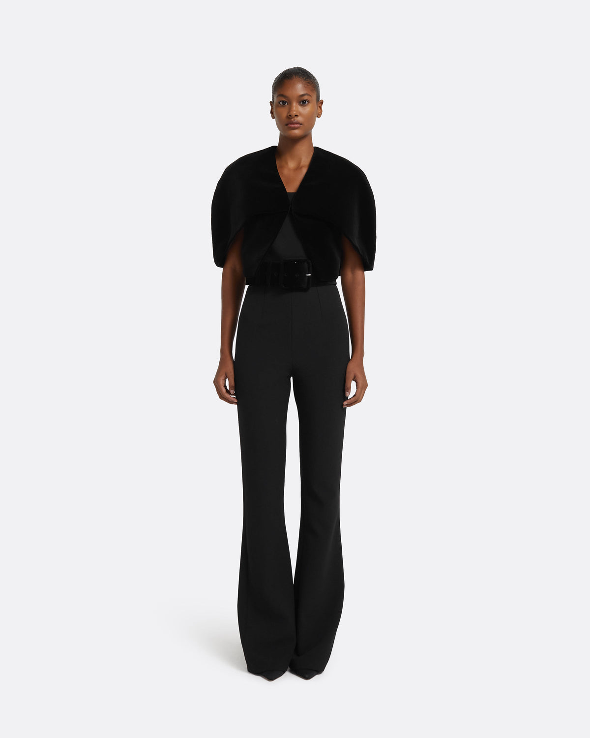 Devon Cape in Black