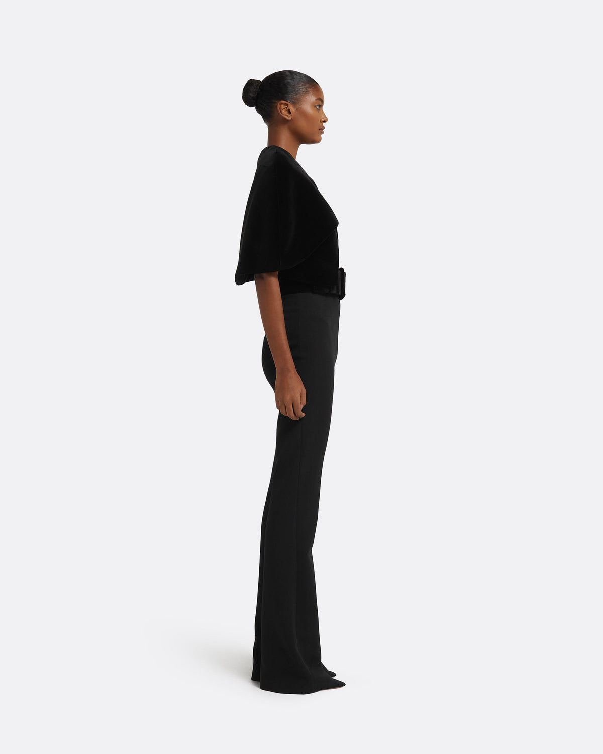 Devon Cape in Black