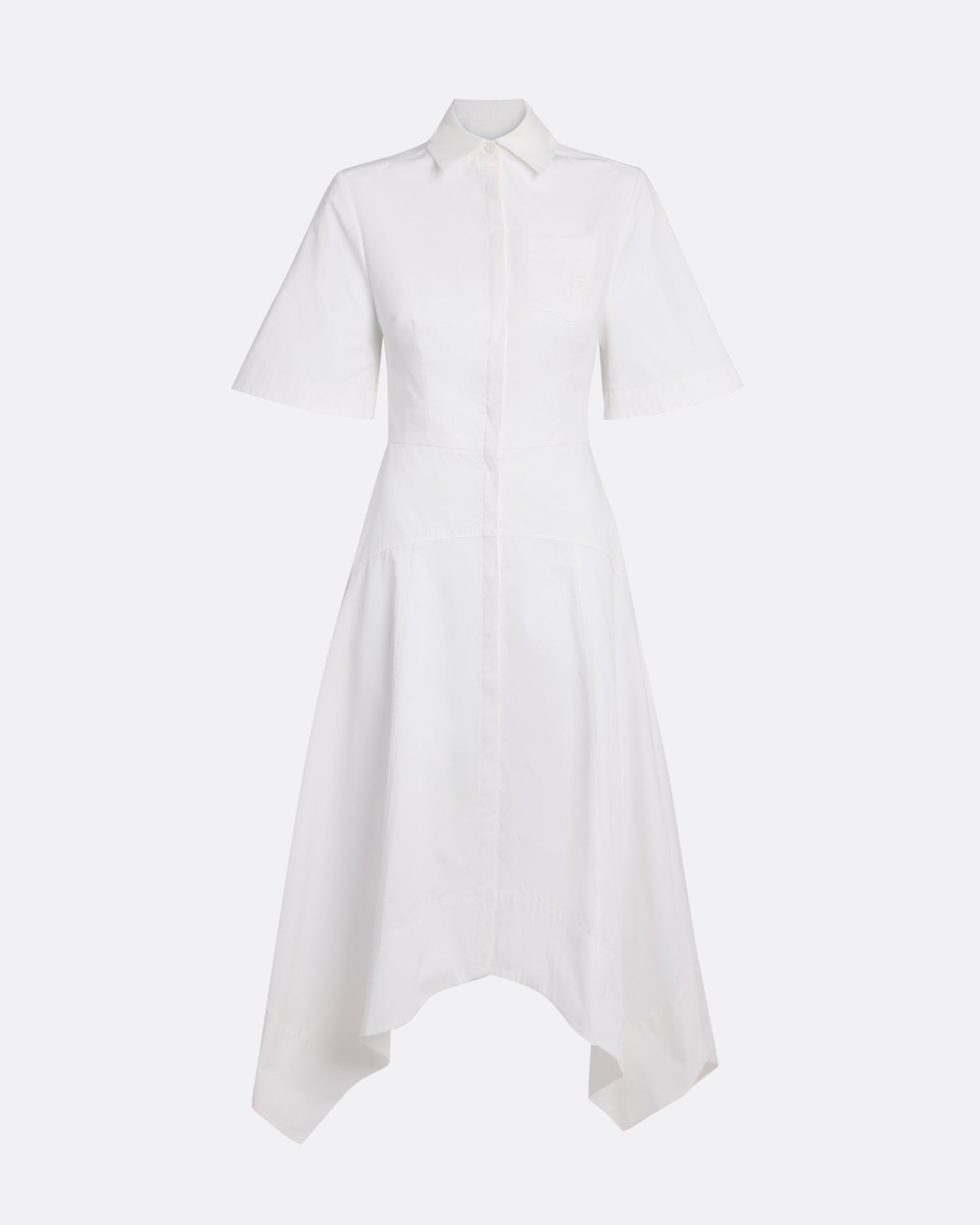 Aster Midi Dress in Ivory