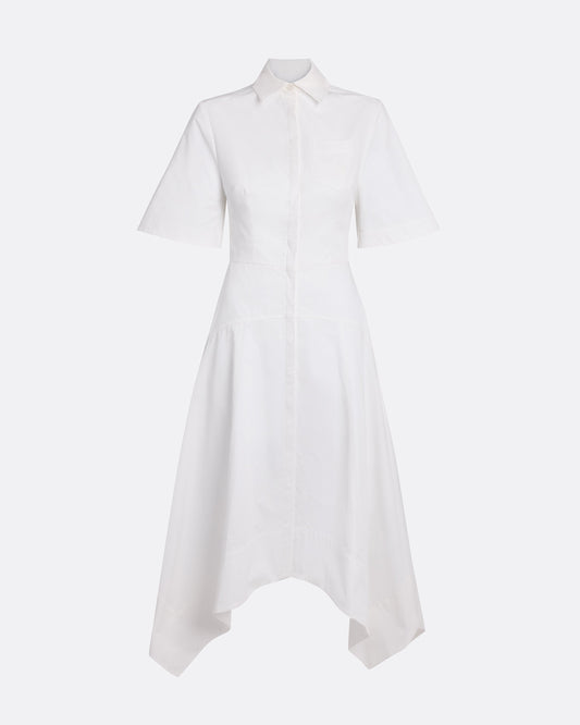Aster Midi Dress in Ivory
