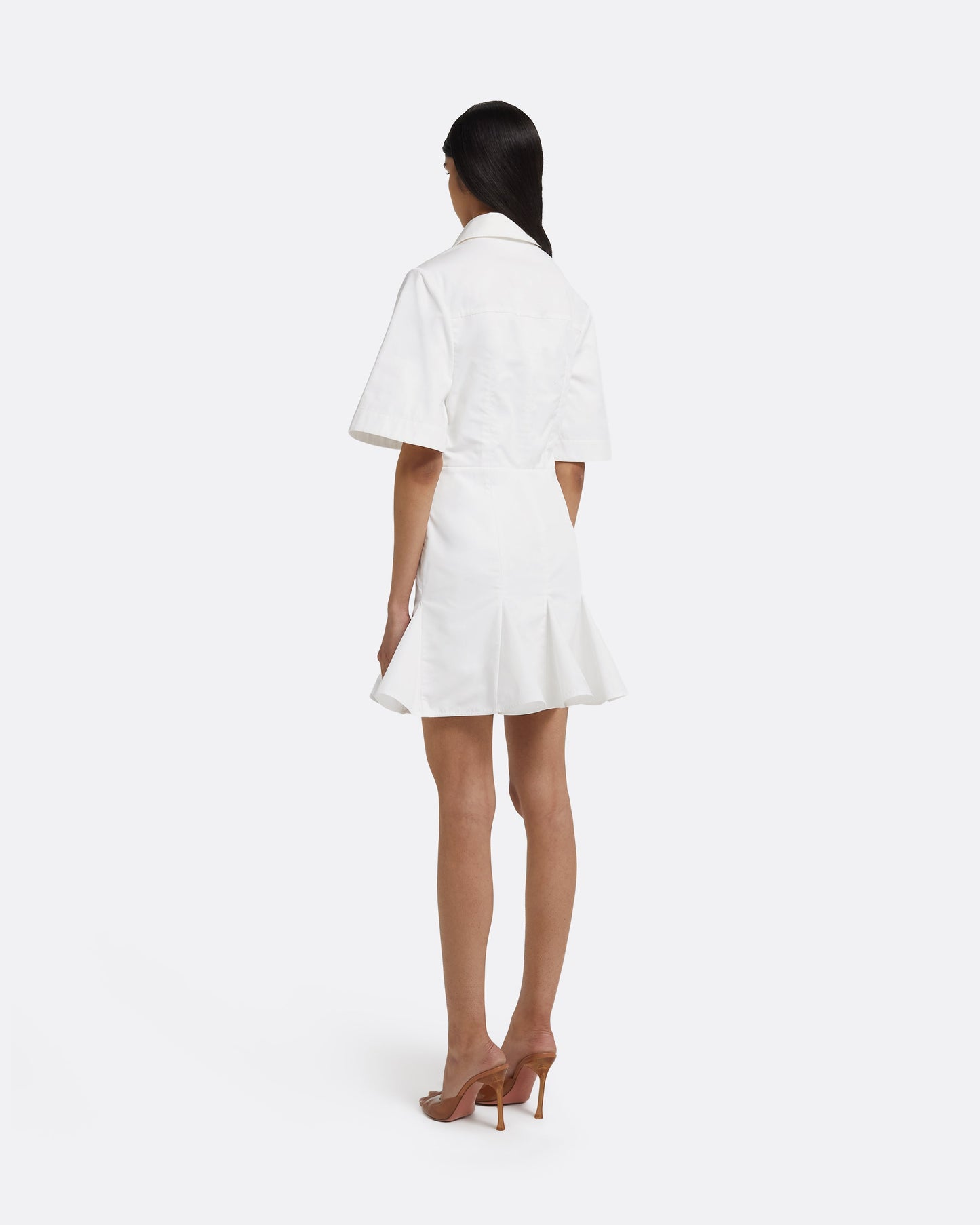 Jude Short Dress in Ivory