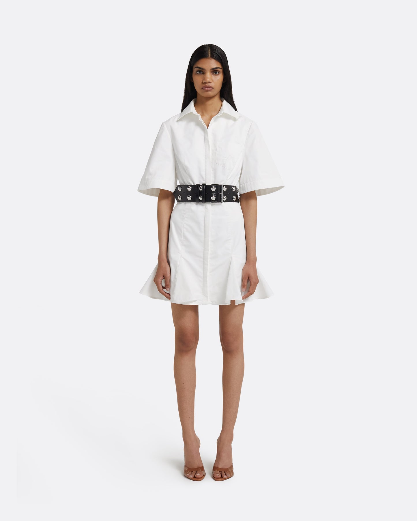 Jude Short Dress in Ivory