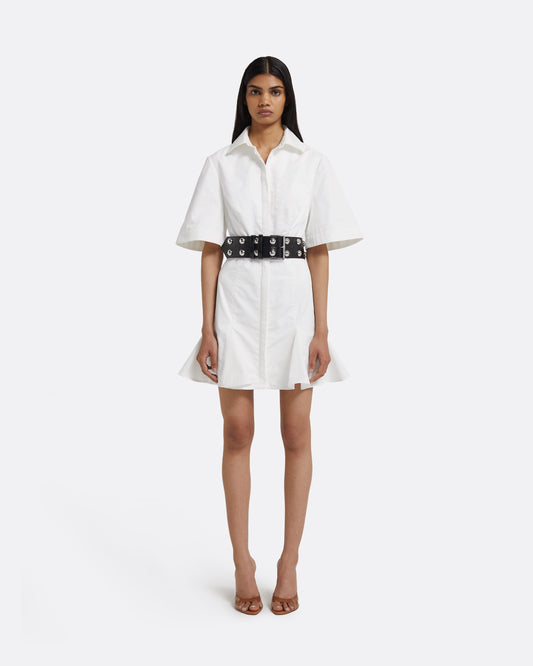Jude Short Dress in Ivory
