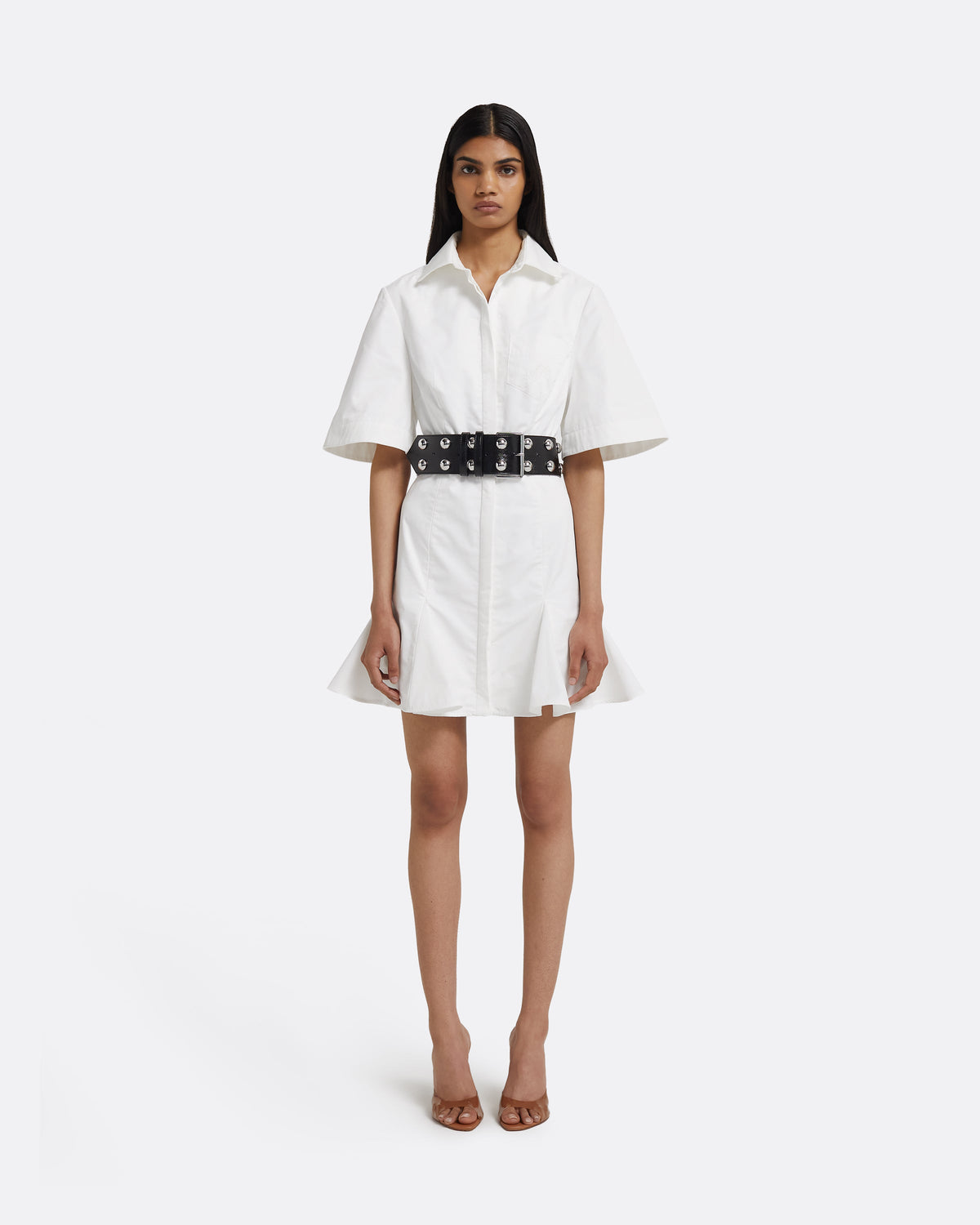 Jude Short Dress in Ivory