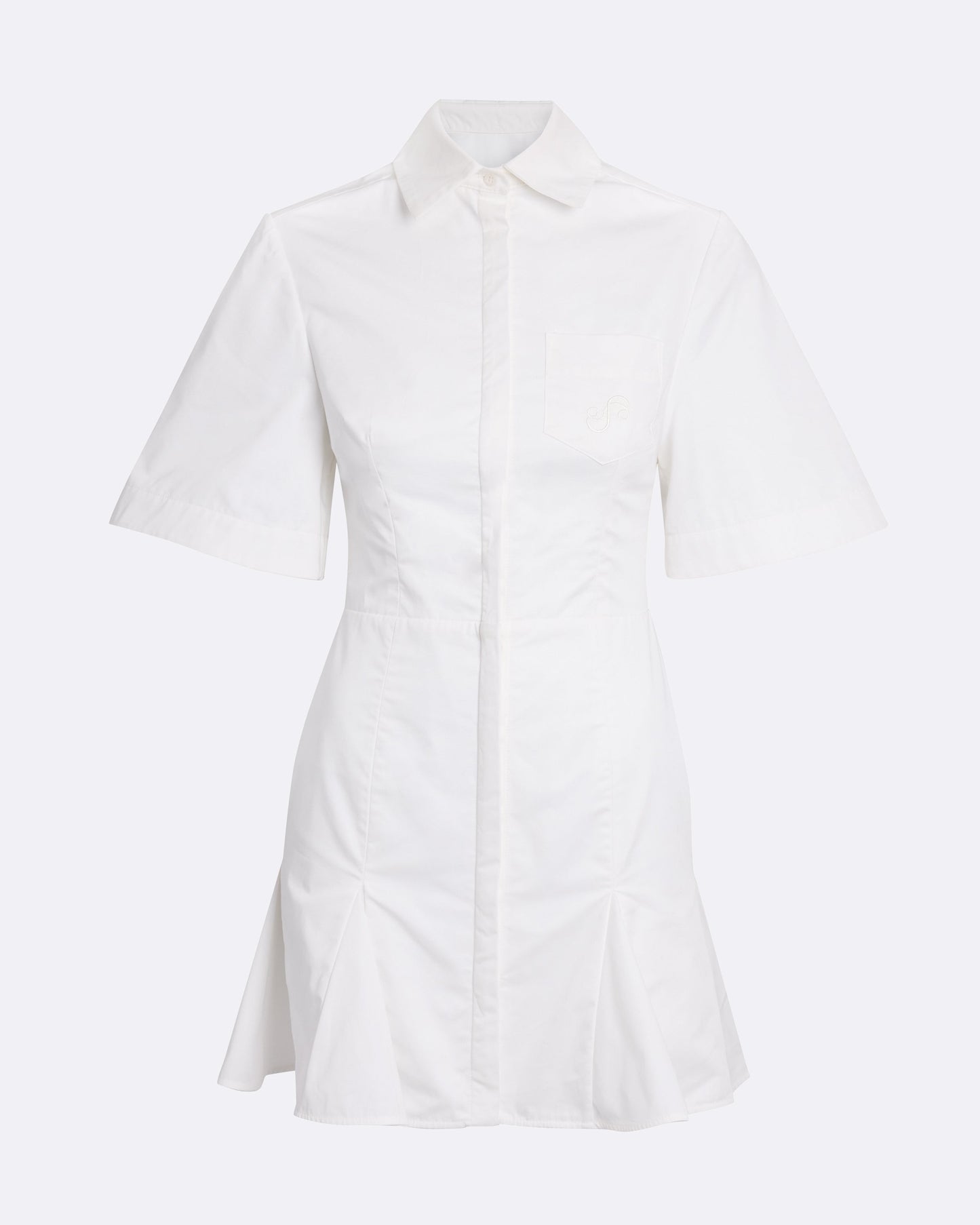 Jude Short Dress in Ivory