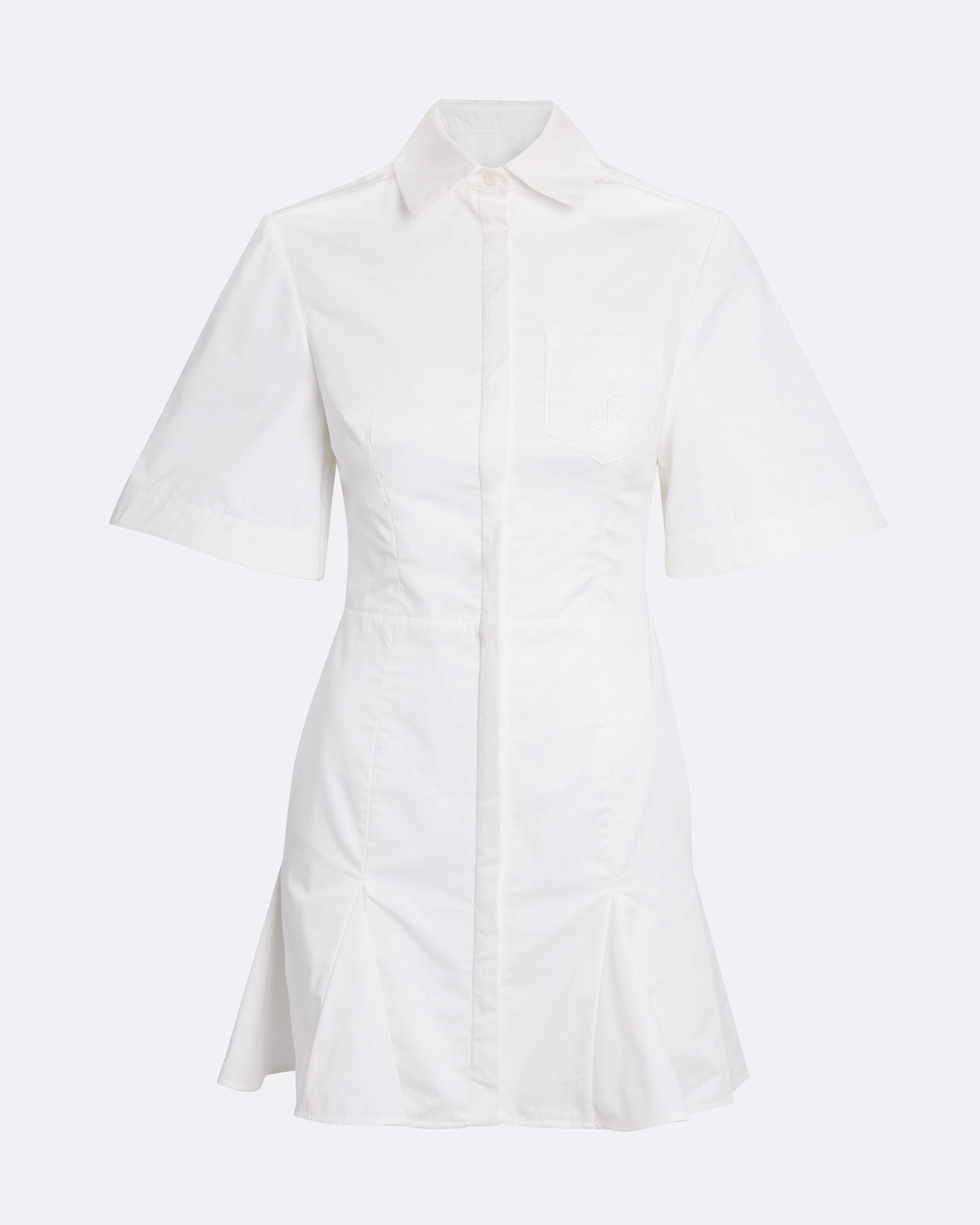 Jude Short Dress in Ivory