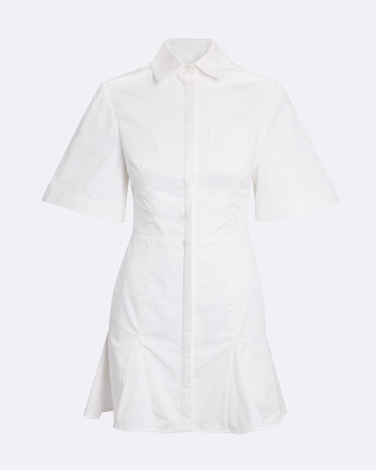 Jude Short Dress in Ivory