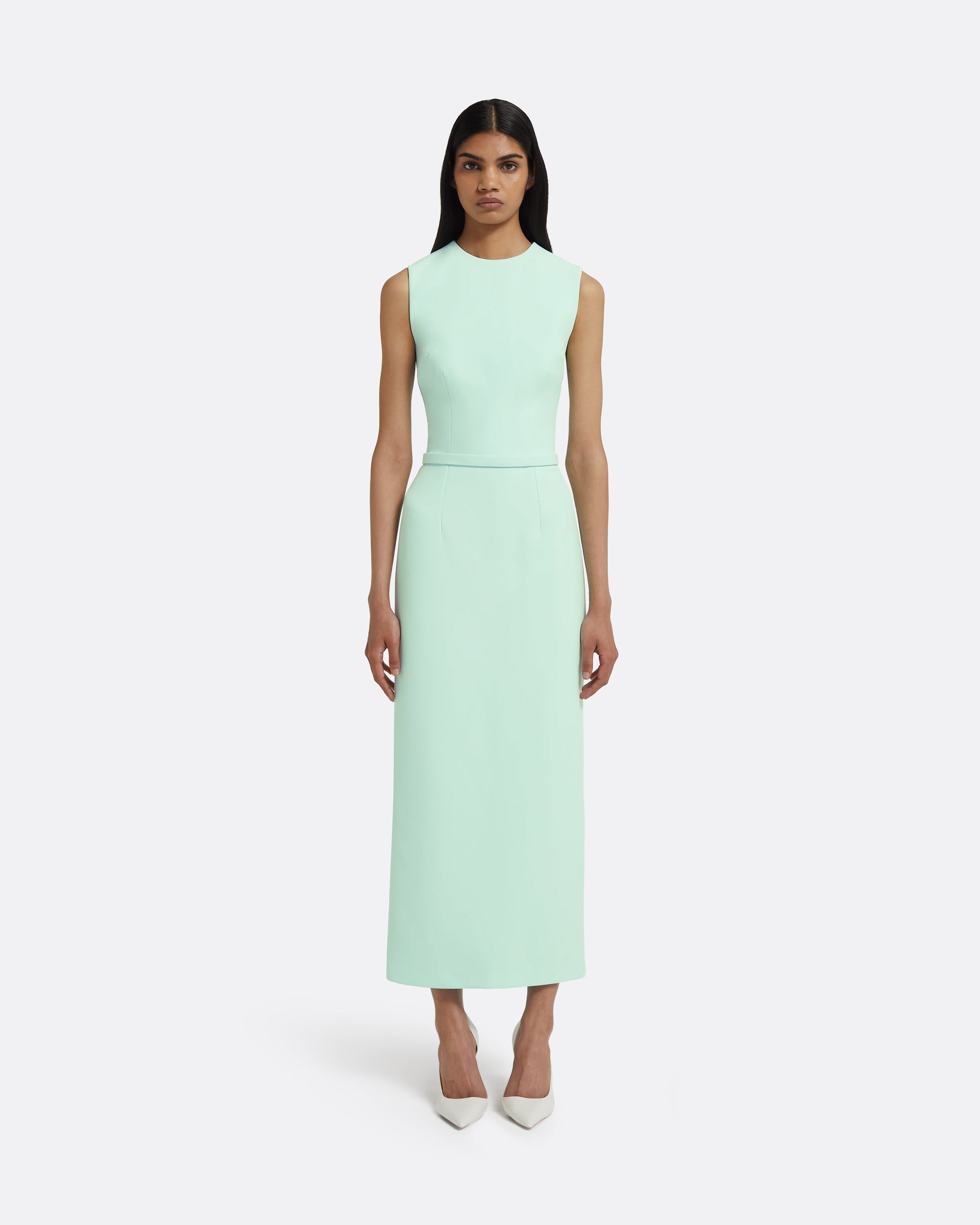 Jody Midi Dress in Frost FR46 - US14